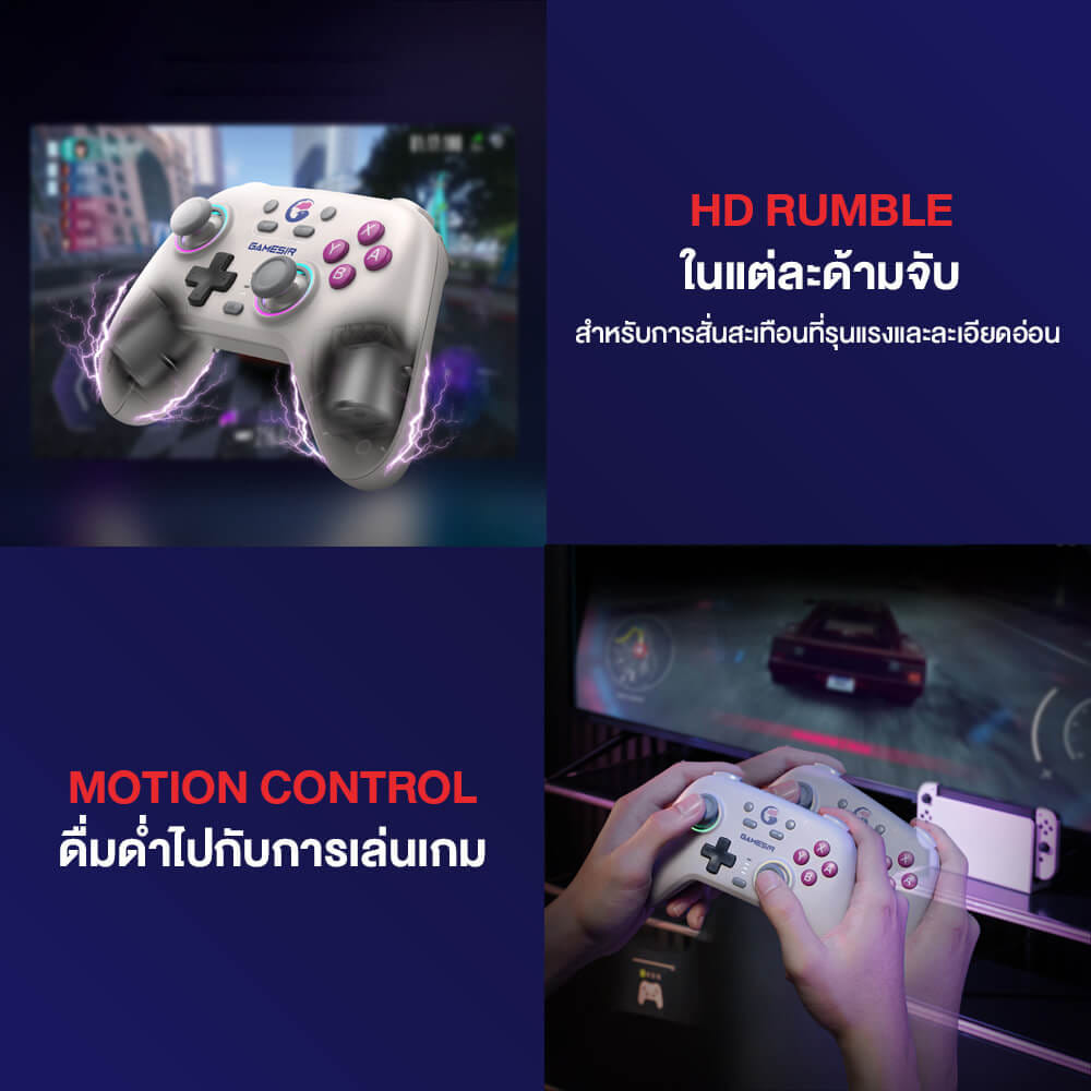 จอยเกมไร้สาย GAMESIR NOVA - NEON TEAL